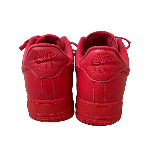 Nike Men's Crimson Red Air Force One Sneakers Sz 11