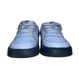 Nike Kids Toddler Wolf Gray & Black Air Force 1 Low Top Sneakers Size 7C