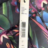 Alice + Olivia Womens Multicolor Flared Skirt Stylish Printed Design Size 6