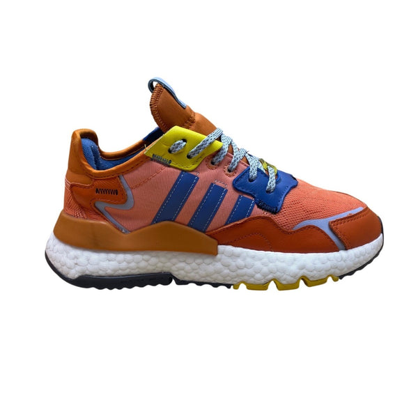 Adidas Ninja Men’s Orange & Blue Ninja Nite Jogger Athletic Sneakers Size 5.5