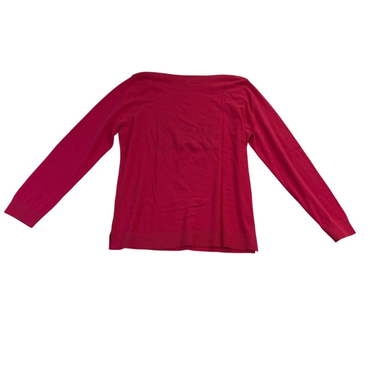 Talbots Womens Pink Crab Graphic Sweater Pullover Casual Knit Size XL