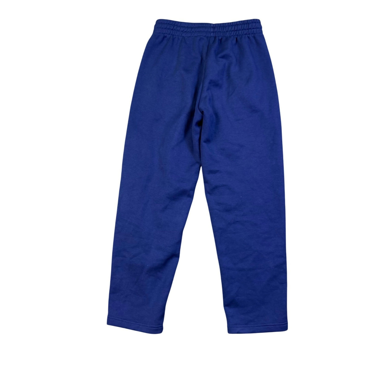 Adidas Mens Navy Blue Athletic Sweatpants Drawstring Waist Cotton Blend Size M