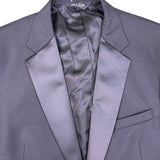 Jos. A. Bank Mens Black Wool Tuxedo Notch Suit Set Jacket Sz 48RG Pants 39x27