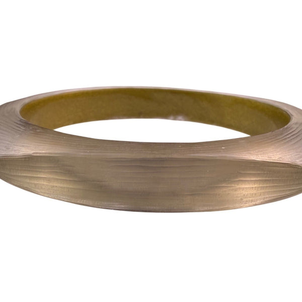 Alexis Bittar Womens Gold Tone Lucite Soft Square Bangle Bracelet Hand-Crafted