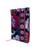 Vera Bradley Women’s Brown & Pink Mod Floral Quilted Fabric  Paperback Cover