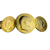 Abbé Creations Inc Womens Gold-Tone Metal Roman Coin-Inspired Belt 27 Inches