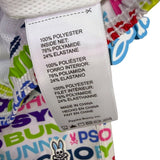 Psycho Bunny Mens Multicolor Swim Trunks Logo Print Elastic Drawstring Sz XL