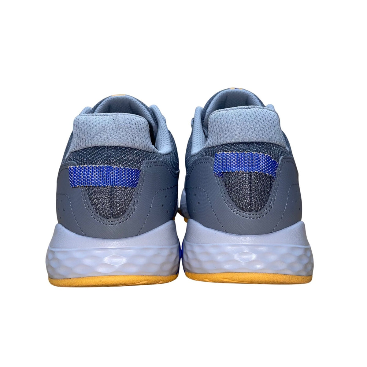 New Balance Men’s Gray & Blue T410 Arch Support Trail Running Shoes Size 14