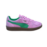 Puma Women’s Pink & Green Suede Lace Up Casual Palermo Sneakers Size 8