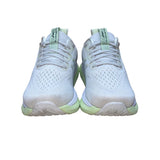 Asics Women’s White & Light Green FF Blast Max GlideRide Max Running Shoes Sz 9