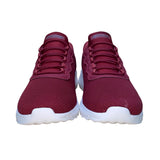 Skechers Bobs Women’s Red Mesh Lace Up Accent Slip Ins Athletic Sneakers Sz 9.5