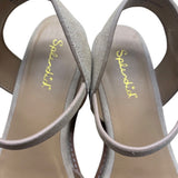 Splendid Women’s Beige Suede Adjustable Strap Espadrille Wedge Sandals Size 8M