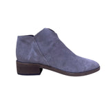 Vita Women’s Gray Suede Low Heel Slip-On Casual Ankle Booties Size 9 - New