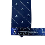 Givenchy Mens Navy Logo Print Neck Tie 175 Water Street Design Elegant