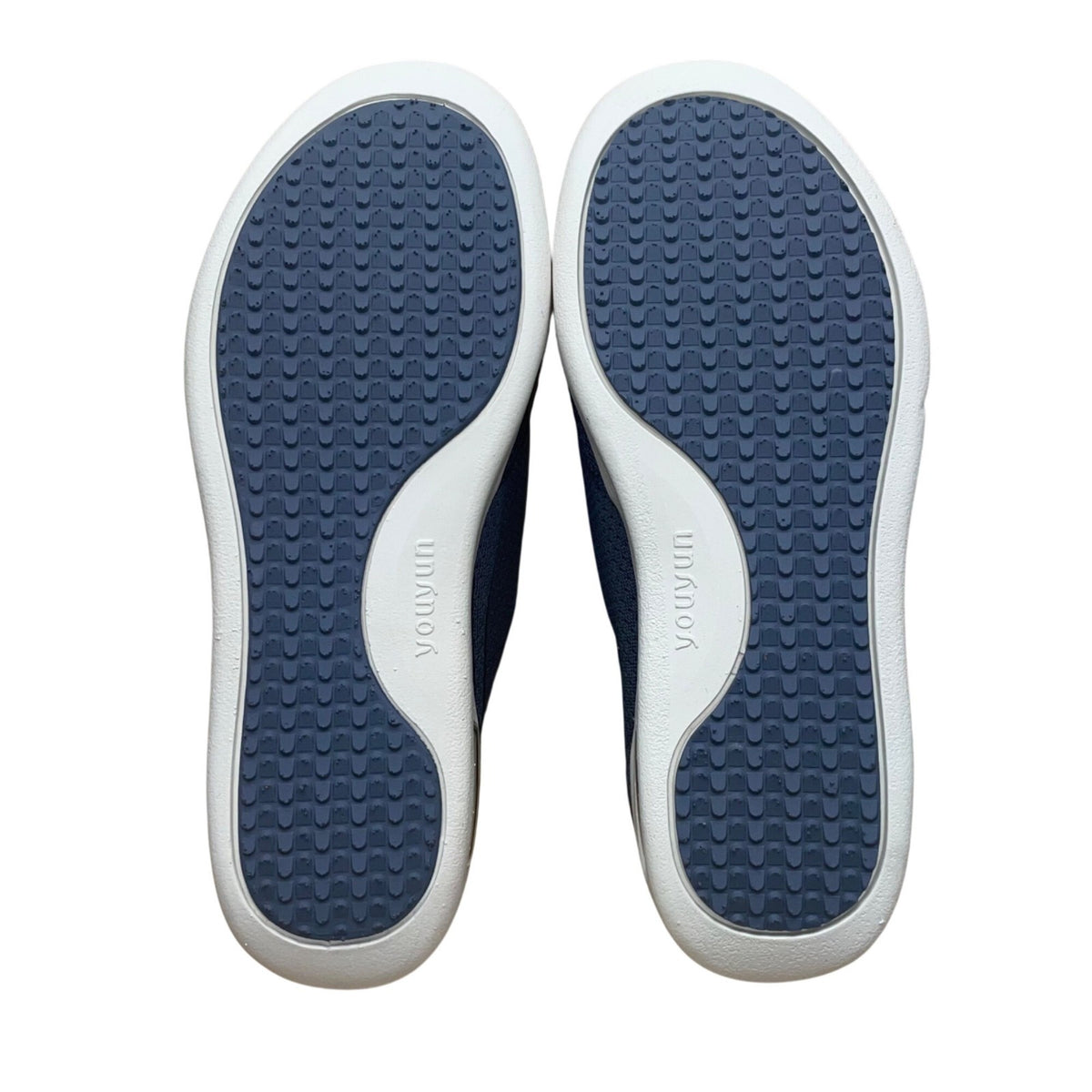 Youyun Men’s Gray & White Mesh Adjustable Memory Foam Insoles Sneakers Size 11