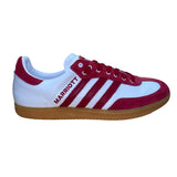 Mi Adidas Women’s Red Suede & White Leather Marriott Samba Sneakers Sz 8.5