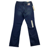 Vintage America Ladies Blue Cotton Stylish Stretch Denim Bootcut Jeans Size 10