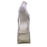 Liz Claiborne Women’s Bone White Faux Leather Adjustable Strap Crossbody Bag