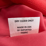 Sara Campbell Womens Red Polyester 3/4 Bell Sleeve Shift Dress Size 2