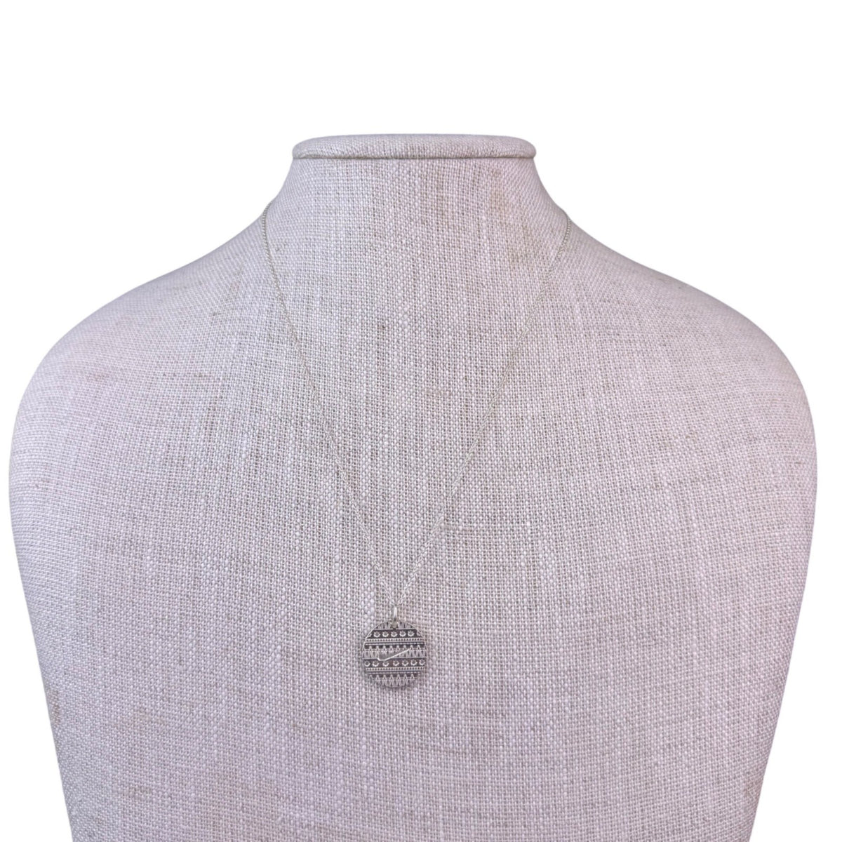 Tiffany & Co. Women’s Sterling Silver Nike Necklace 2014 Washington DC  Pendant