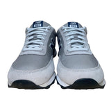 New Balance Men’s Gray & Navy Mesh & Suede Lace-Up 501 Sneakers Size 11.5