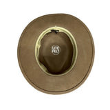 Summer Rules Unisex Brown Wool Lite Felt Western Hat Sz M
