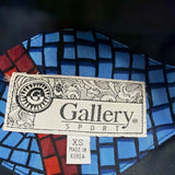 Vintage Gallery Sport Unisex Black Mosaic Print Tracksuit Set XS