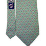 Vineyard Vines Mens Green 100% Silk Washington Nationals Logo Patterned Tie