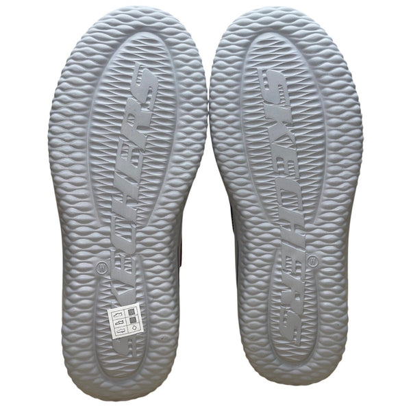 Skechers Men’s Navy Mesh Vegan Slip-Ins Memory Foam Wide Fit Sneakers Size 12