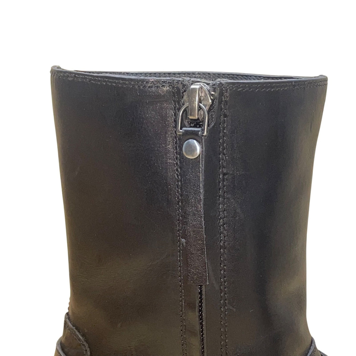 Harley-Davidson Women’s Black Leather Heeled Zelta Harness Boots Size 8.5M