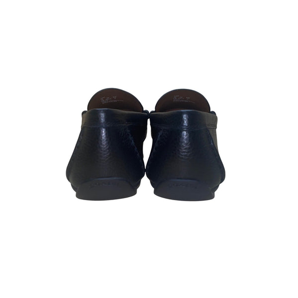 Coach Women’s Black Leather Mona Driver Loafers Casual Slip-On Shoes Sz US9.5B