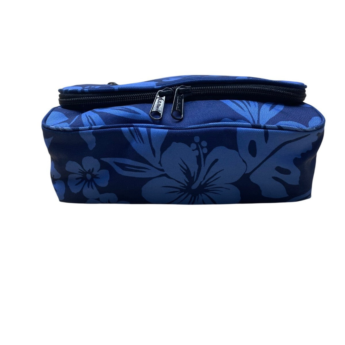 L.L. Bean Women’s Blue Floral With Adjustable Shoulder Strap Travel Bag