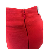 Ann Taylor Women's  Scarlet Red Capri Side Zip Up Pants Sz 4 - NWT