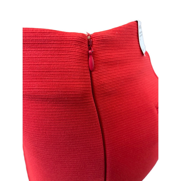 Ann Taylor Women's  Scarlet Red Capri Side Zip Up Pants Sz 4 - NWT