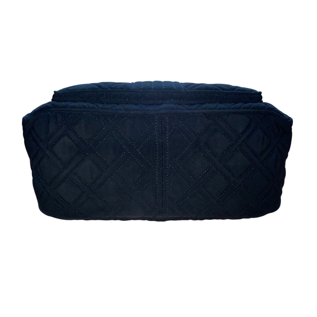 Vera Bradley Women’s Black Quilted Fabric Turn Lock Closure Shoulder Bag