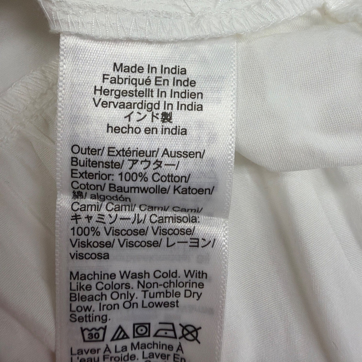 J. Crew Womens White Cotton Short-Sleeve Button-Up Ruffle Hem Dress Size S