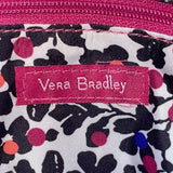Vera Bradley Women’s Pink Quilted Zipper Closure Iconic Hipster Crossbody Bag