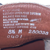 Eddie Bauer Men’s Brown Leather Derby Style Dress Shoes Size 8.5M