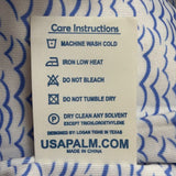 USA Palm Mens Grey Reversible Sherpa Fleece Pullover 6-Way Stretch Warm Sz L
