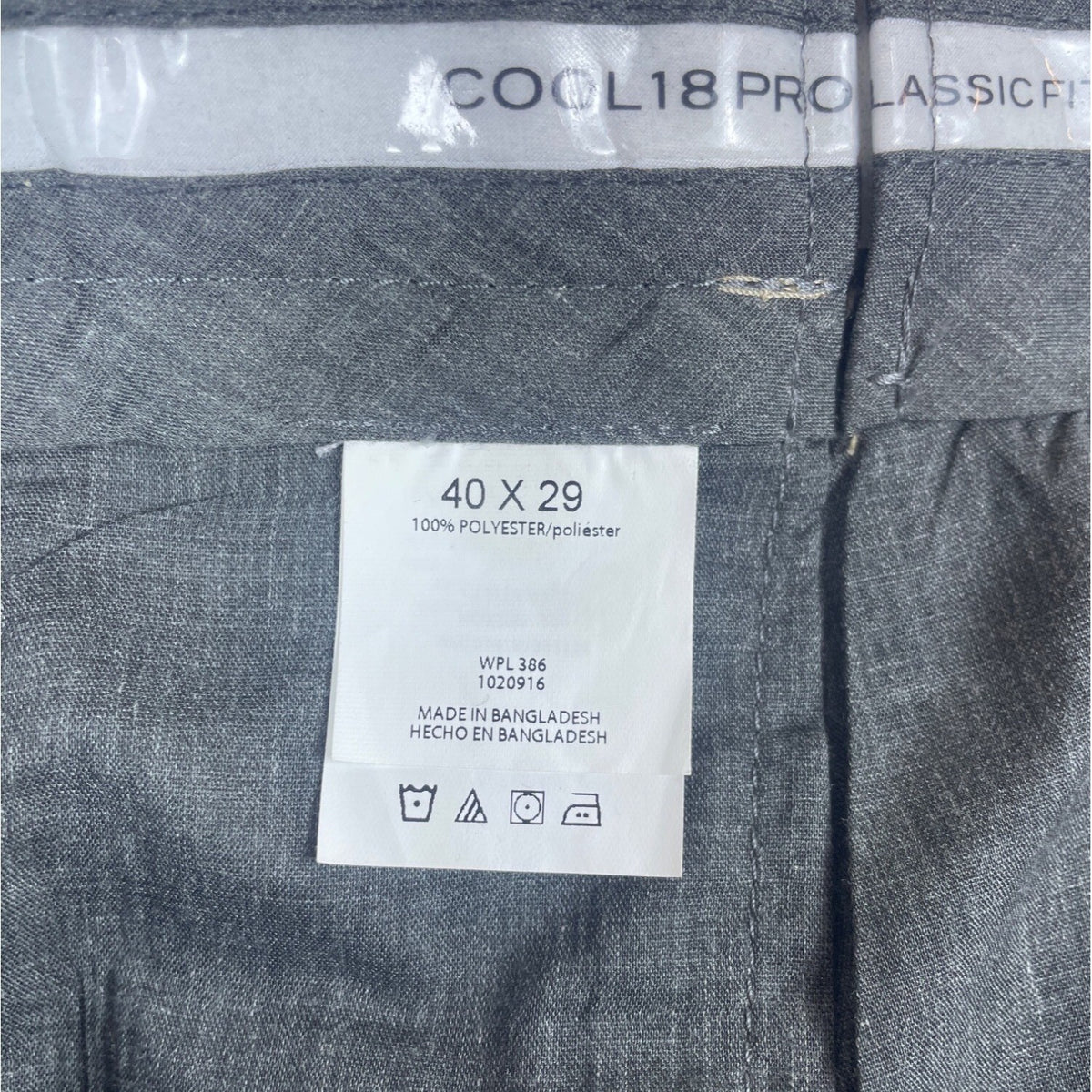 Haggar Men's Beige Khaki Pants Sz 40x29 - NWT