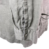 J.Jill Womens Green Linen Button-Down Long Sleeve Top Casual Lightweight Size XL
