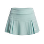 Nike Womens Teal Dri-Fit Skort Pleated Athletic Tennis Sz Large