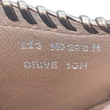 Modellista Women’s Bronze Stitched Leather Slip-On Drive Mules Size 10M