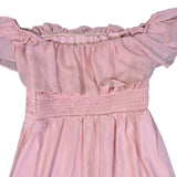 Ever Pretty Womens Pink Polyester Off Shoulder Maxi Dress Size L