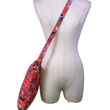 Vera Bradley Women’s Coral Floral Quilted Pattern Adjustable Crossbody Bag