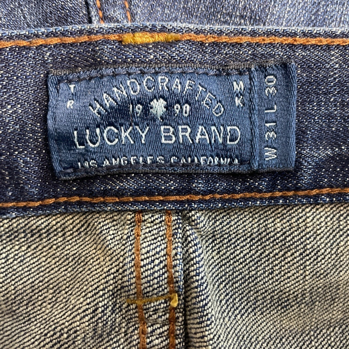 Lucky Brand 367 Vintage Boot Women's Blue Boyfriend Jeans Sz L