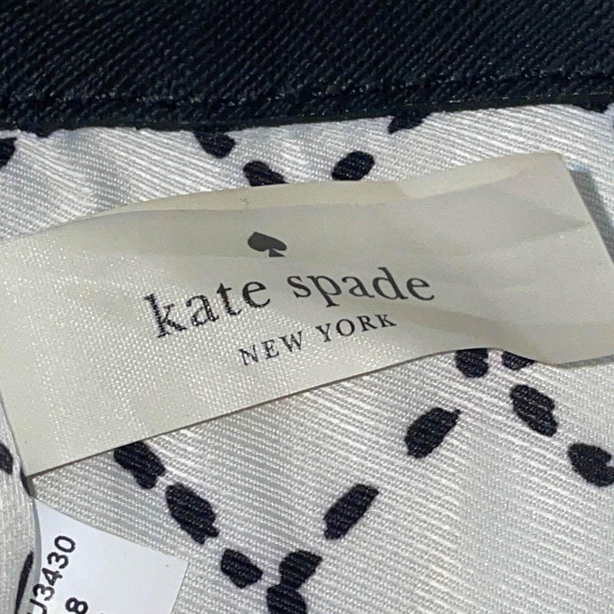 Kate Spade Women’s Black Leather Turn Lock Closure Adjustable Crossbody Bag