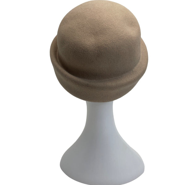Importina Bollman Hat Co. Women Doeskin Felt Wool Cloche With Decorative Accents
