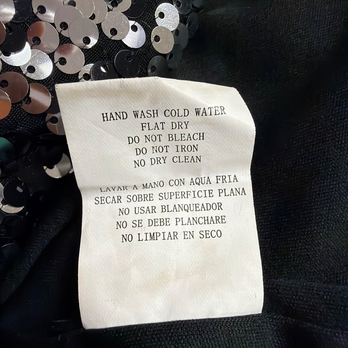 As U Wish Womens Black Sequin Strapless Mini Dress Size M