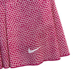 Nike Womens Pink Dri-FIT Polyester & Spandex Skort Animal Print Size Large